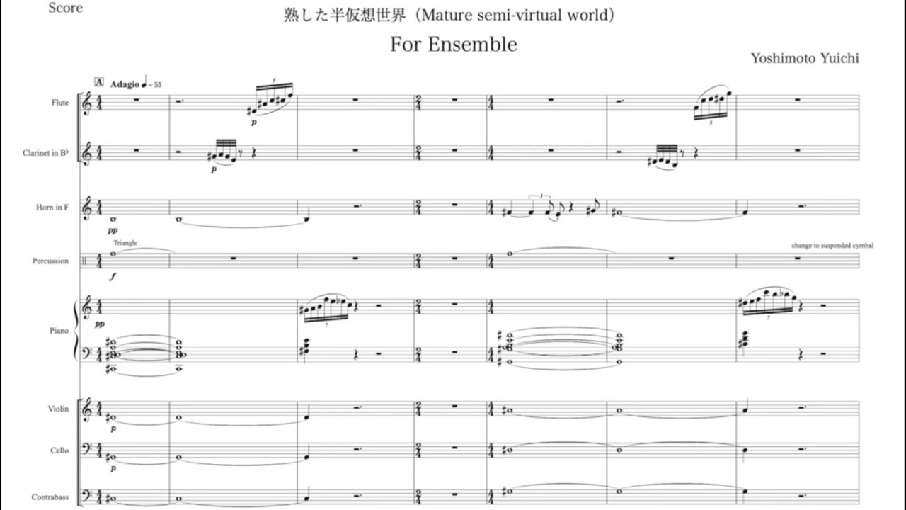 Yuichi - 熟した半仮想世界Mature semi virtual world for ensemble