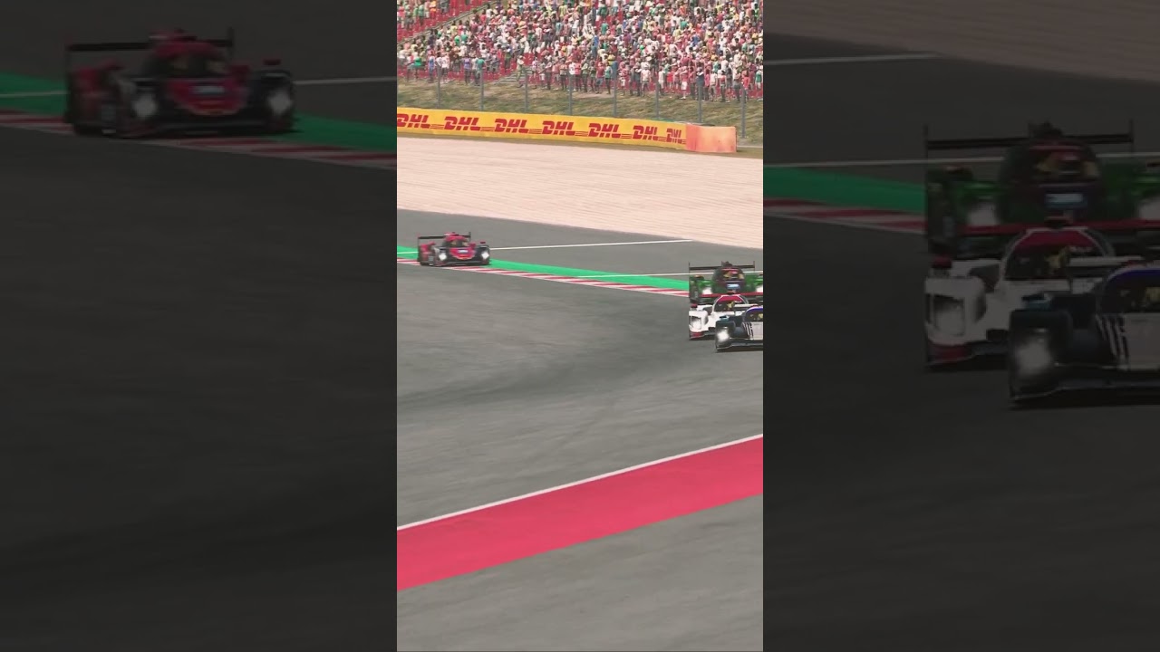 FIRST TIME !TOPSPLIT! with this counter!! #shorts #imsa #dallara #iracing #fanatec #simlab #lmp2