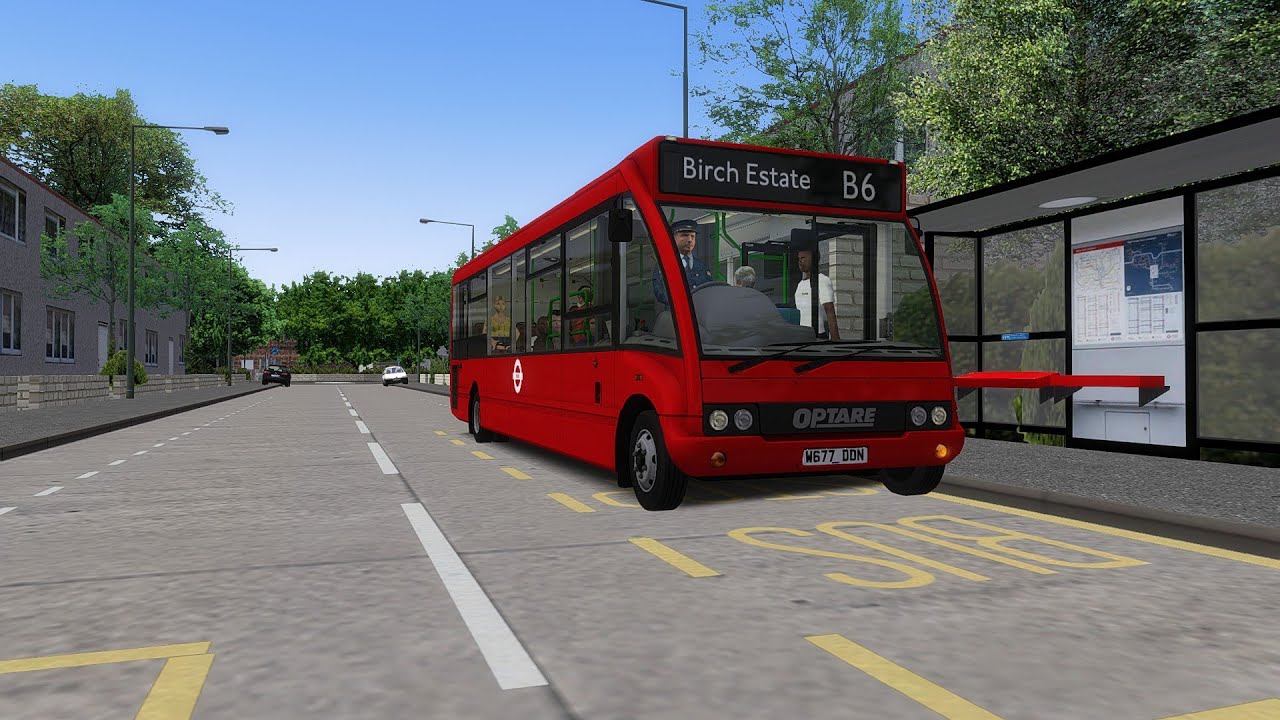 OMSI 2 - Bowdenham v5 - Route B6 - V3D Optare Solo (Digibus Mirage)