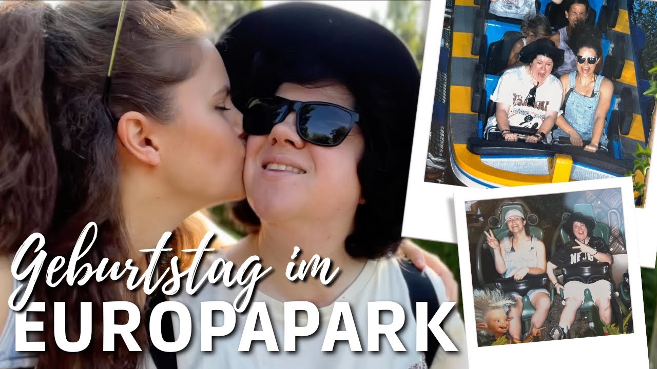 Europapark Vlog | Happy Birthday Domi 🎉 | Queer Couple 🏳️‍🌈