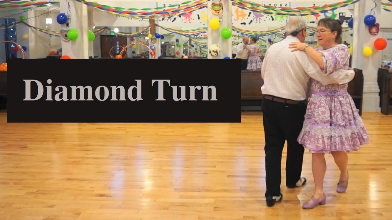 Lesson Waltz 20 -  Diamond Turn Round Dance Figure