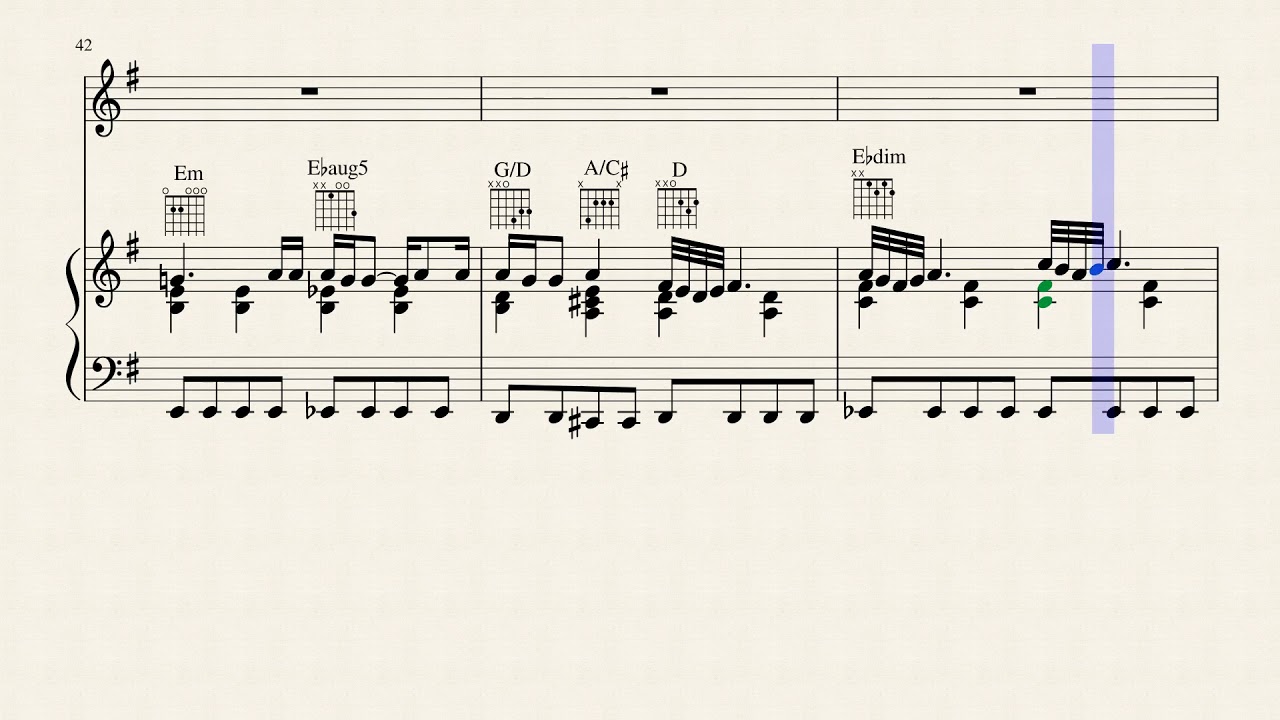 In My Defense, Freddie Mercury. Pianist and soloist arrangement