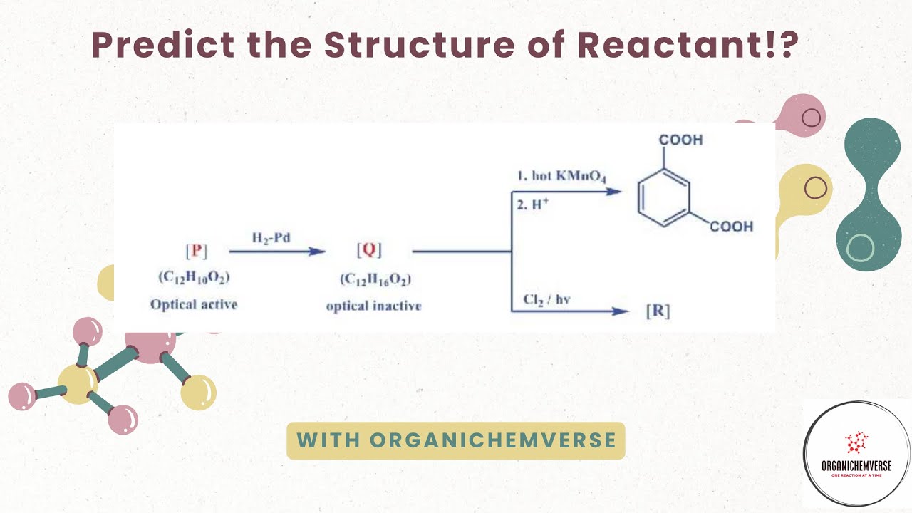 Predicting structure of reactant?? JEE Advanced/Mains #blackbook