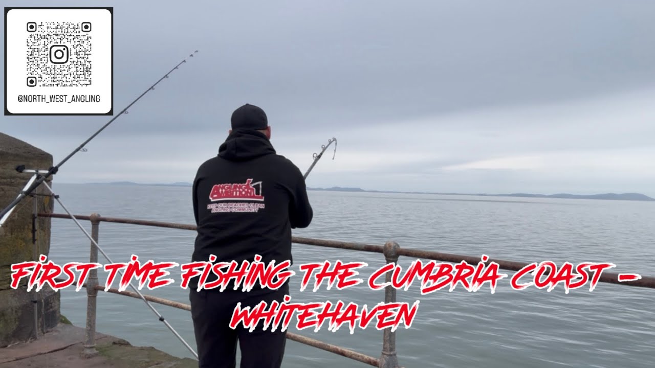 First time fishing the Cumbria coast - Whitehaven Pier!