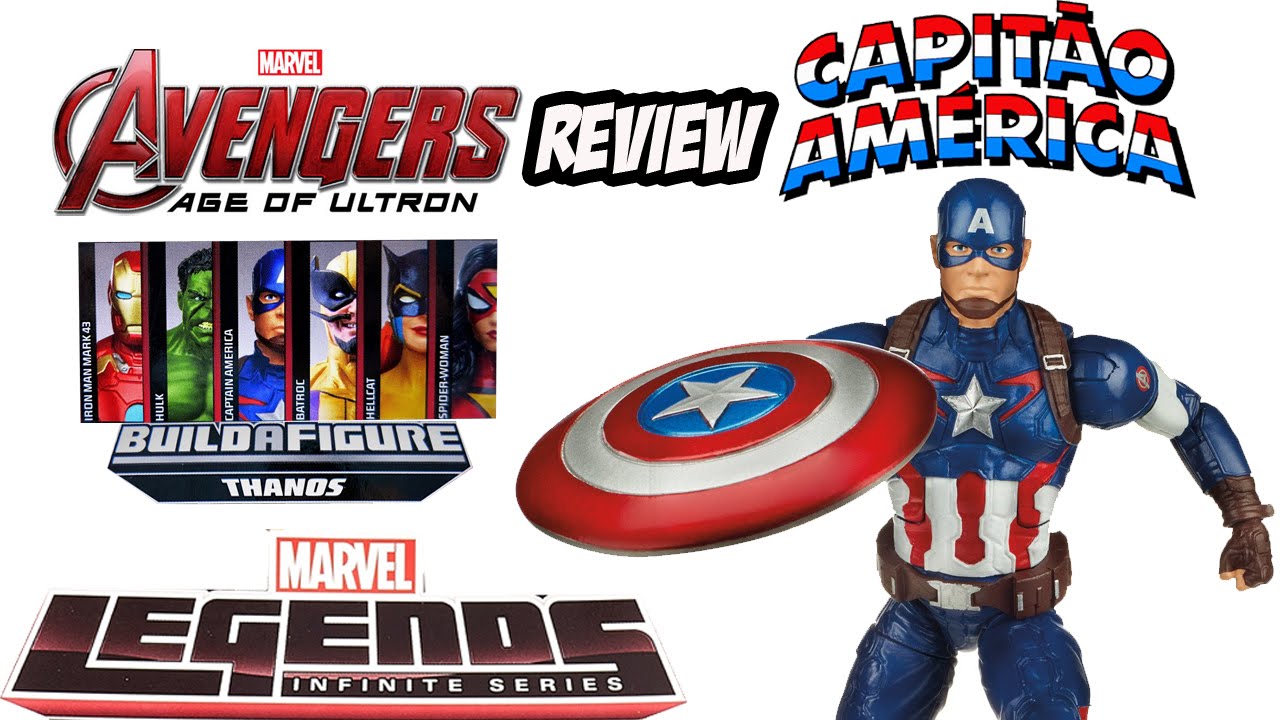 Review Capitão América Marvel Legends - Avengers Age of Ultron