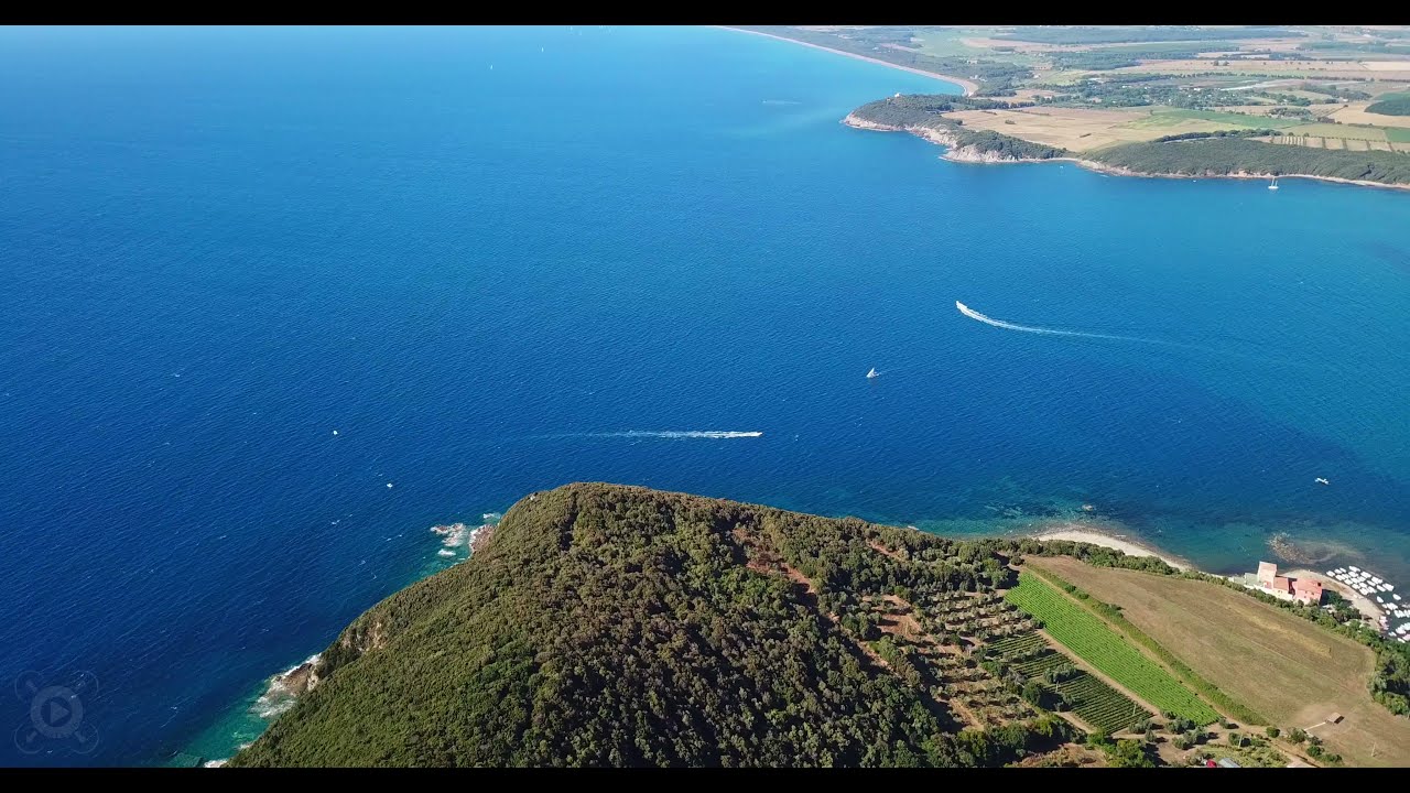 【4K】Populonia (Toscana) in Italy🇮🇹 by drone !!!!!