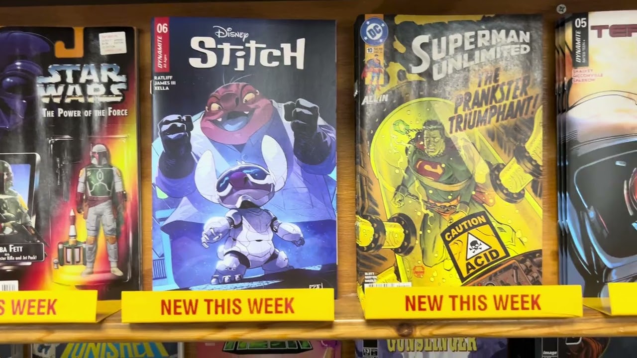 Comics Toons N Toys quick look at new stuff 2-18-26 