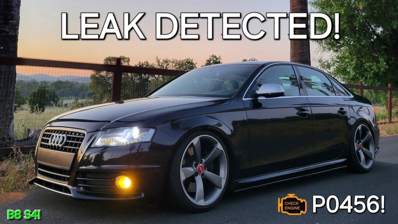 ИСПРАВЛЕНИЕ КОДА P0456 CHECK ENGINE на моем Audi B8 S4 2010 года с наддувом и 6-ступенчатой ​​мех...