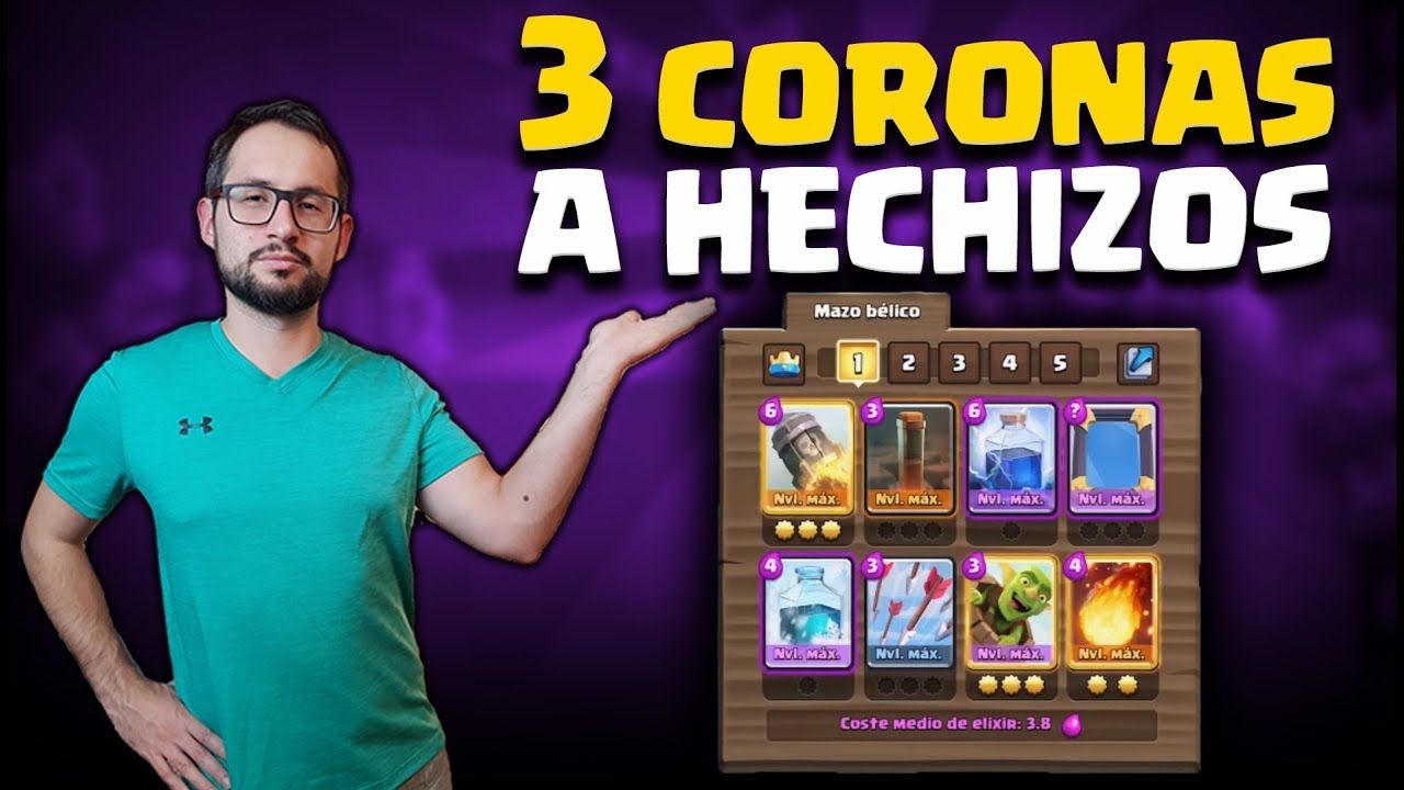 &iexcl;GANA EN 30 SEGUNDOS! &iexcl;MAZO DE SOLO HECHIZOS EN X7 ELIXIR! | Malcaide Clash Royale