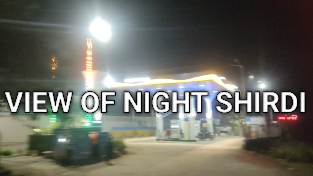 night view of shirdi_shirdi part 16_way to shirdi_way to shirdi status_way to shirdi by road_#shirdi
