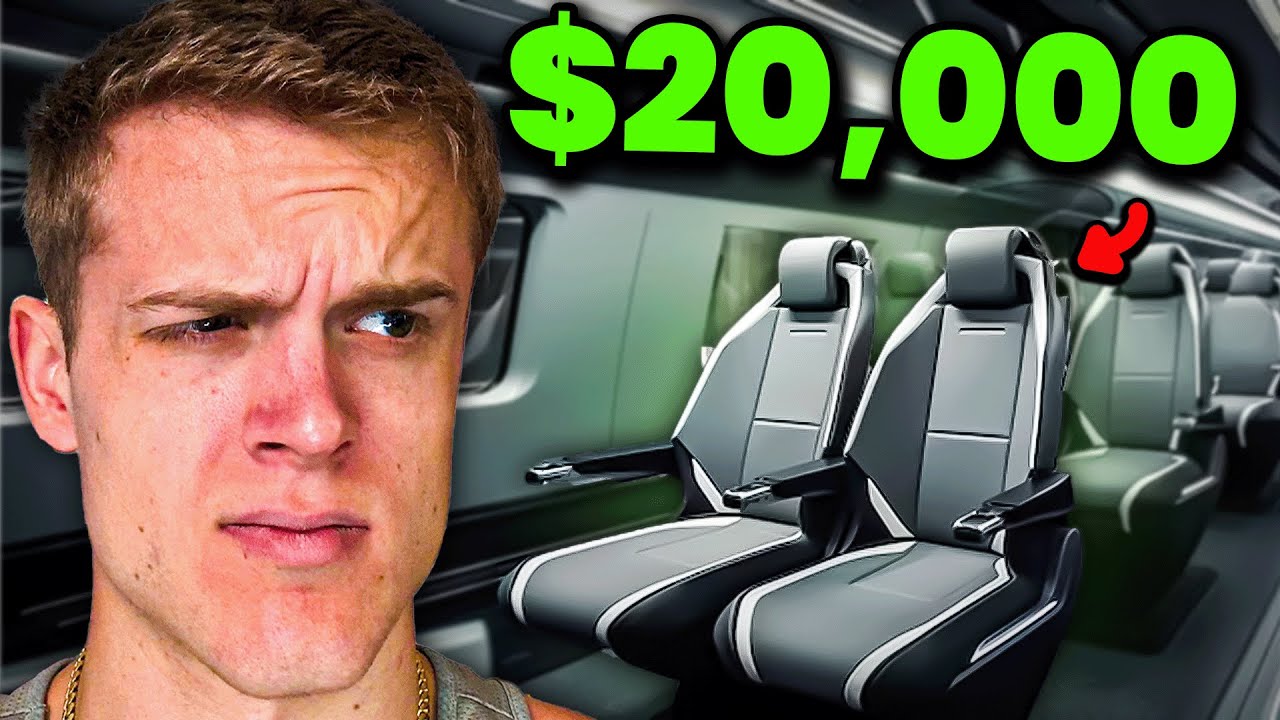 The Most EXPENSIVE Train Seat In The World...
