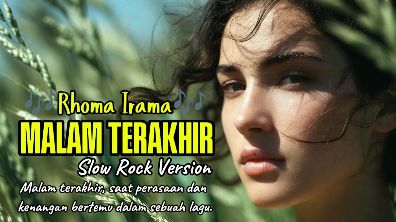 MALAM TERAKHIR – Rhoma Irama 🎶 Slow Rock Version #cover #music