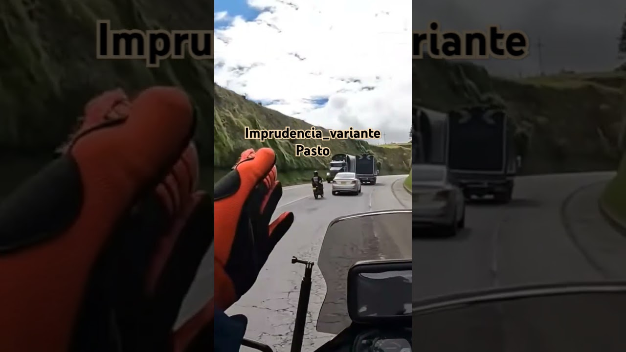 #imprudencia #accidente #viajes #vias #motos #turismo #transito #veredas #bikers #pasto #nari&ntilde;o