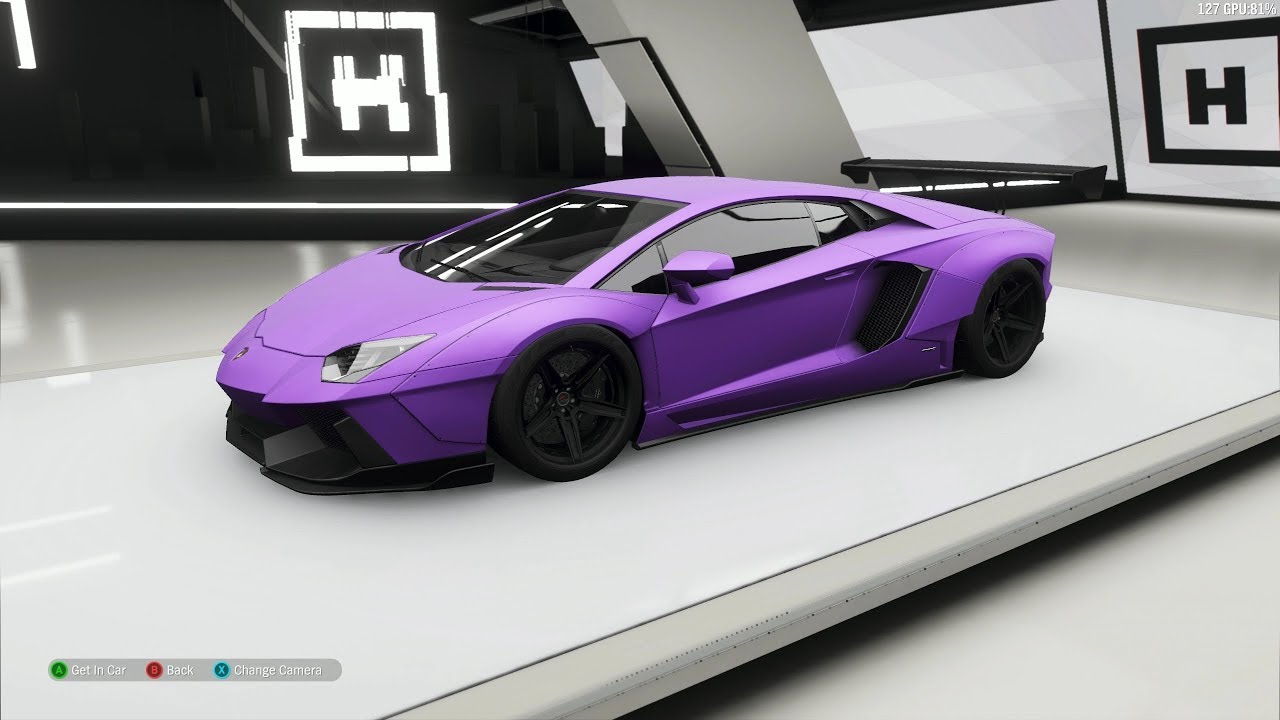 Forza Horizon 4 - 2012 Lamborghini Aventador LP700-4 - Customize and Drive