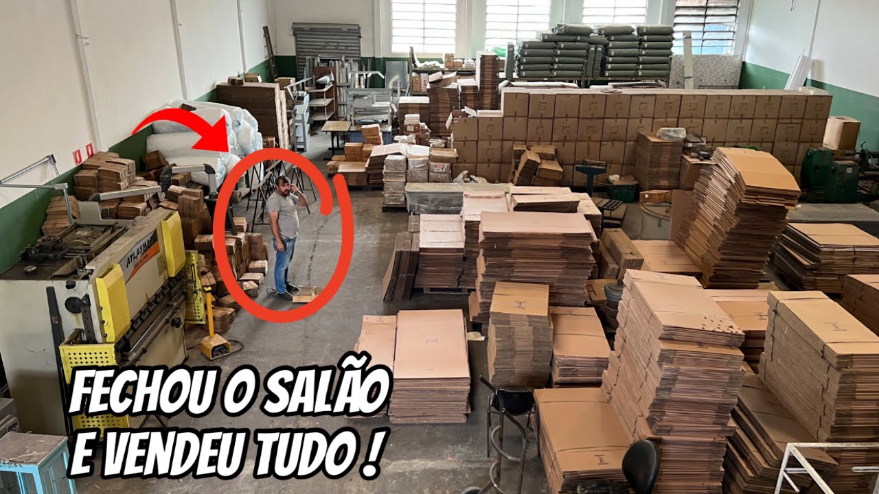 VENDEU TODAS AS M&Aacute;QUINAS E FECHOU O GALP&Atilde;O 😥