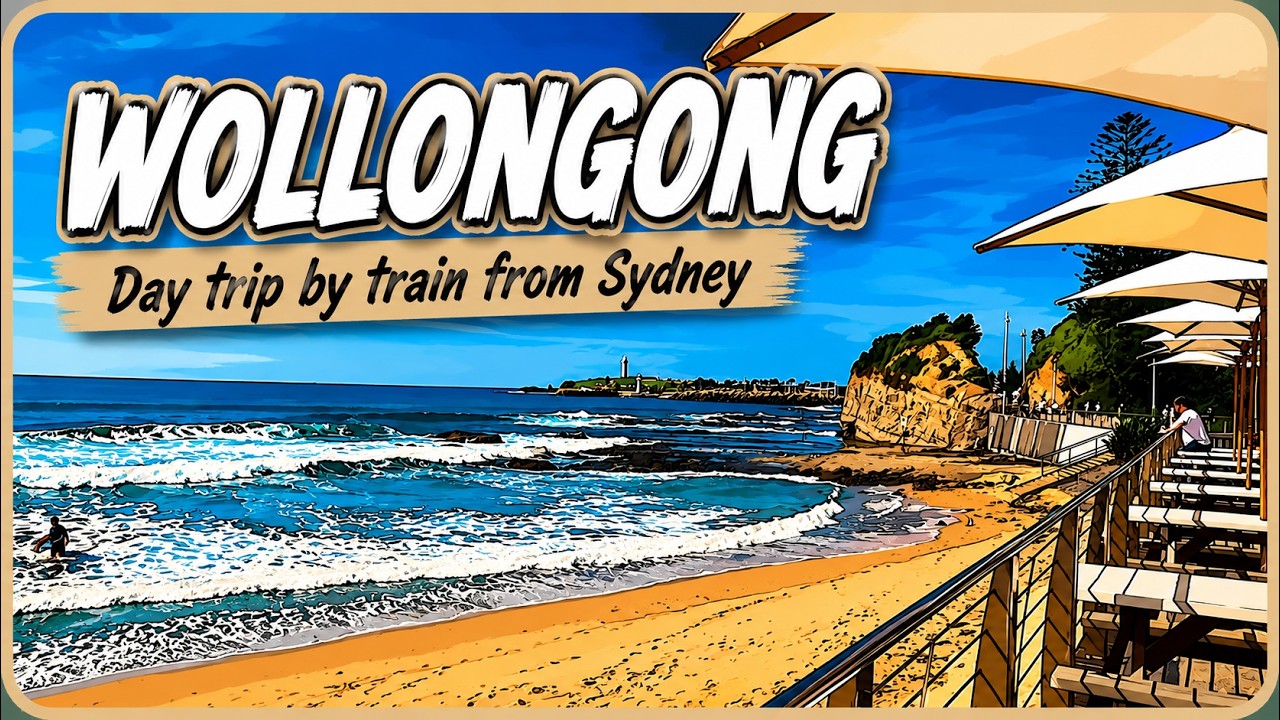 Wollongong - day trip by train from Sydney #train