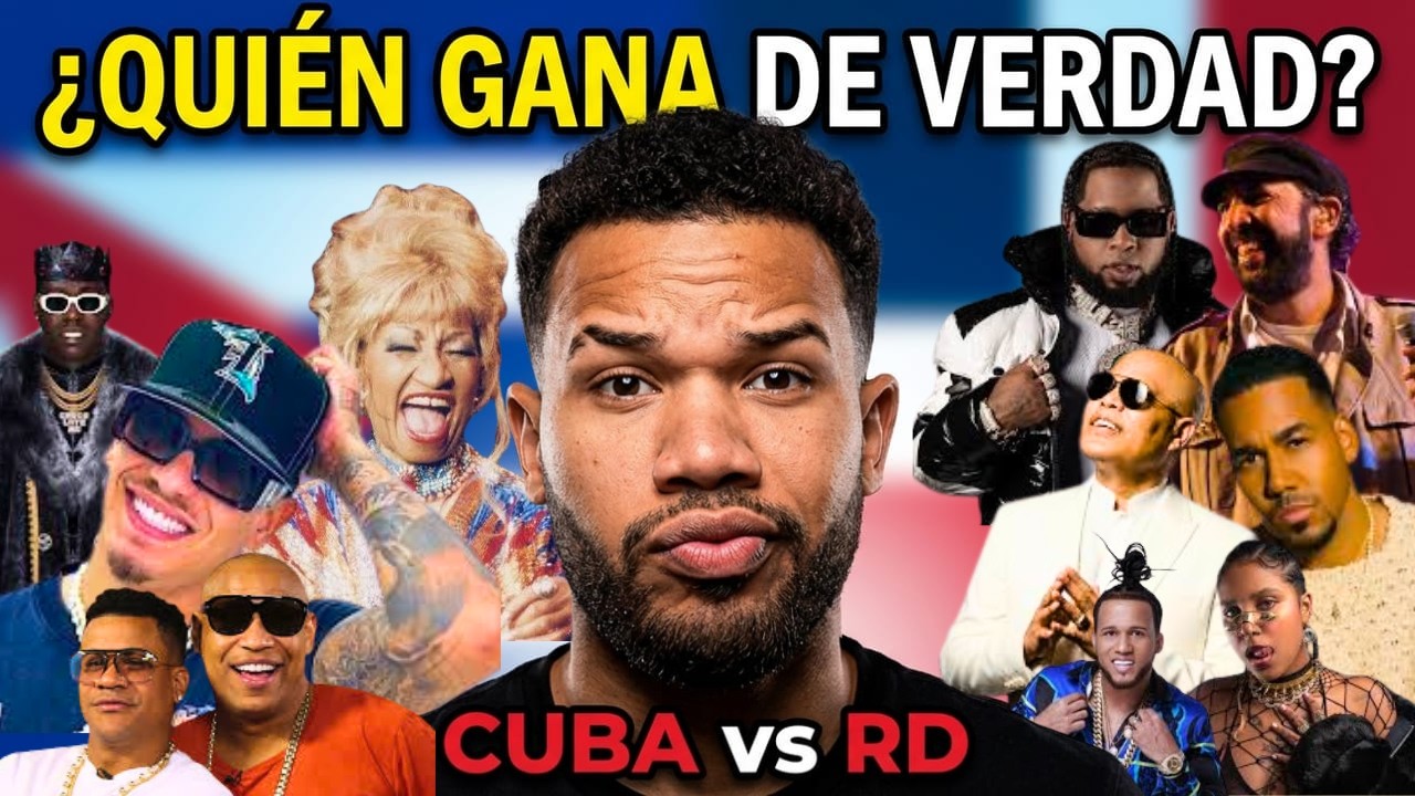 CUBA 🇨🇺  vs RD 🇩🇴: La comparación musical que nadie quería hacer 😱