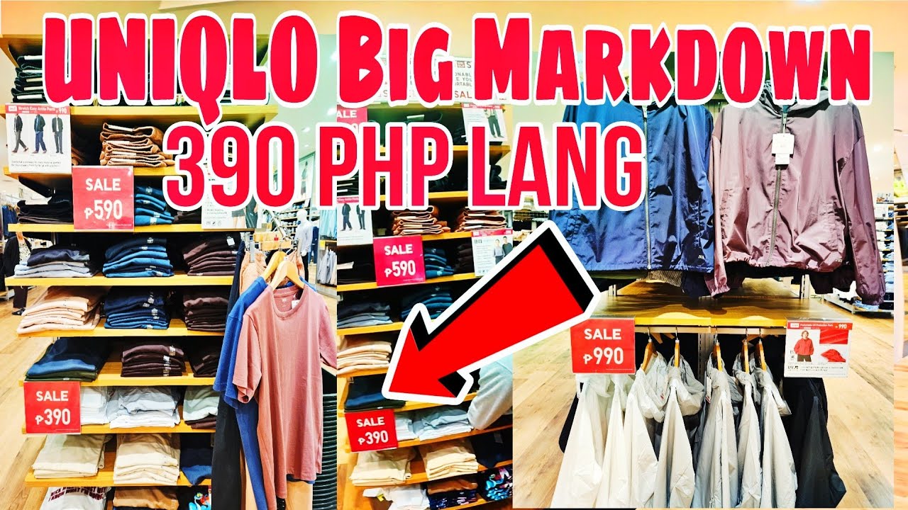 390 Pesos Sale  Sa Uniqlo Ang Mura