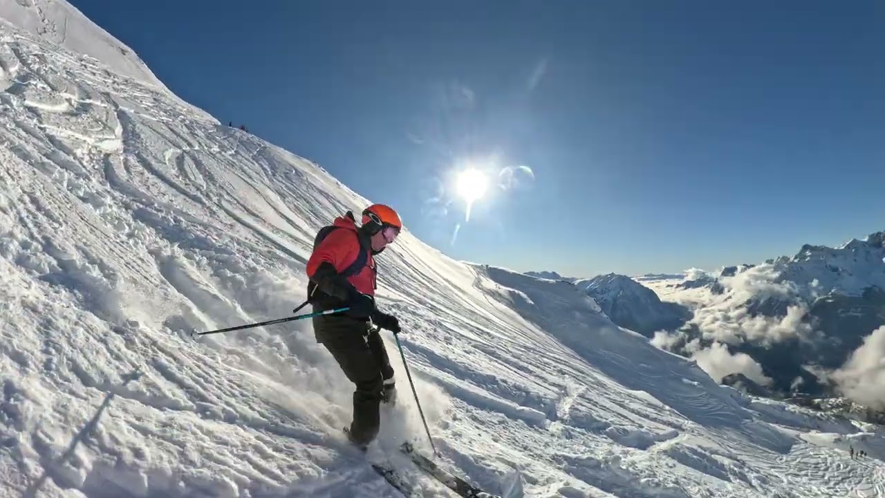 Canadian  ski team canyon de lafarre Alpe d'Huez january  29 26