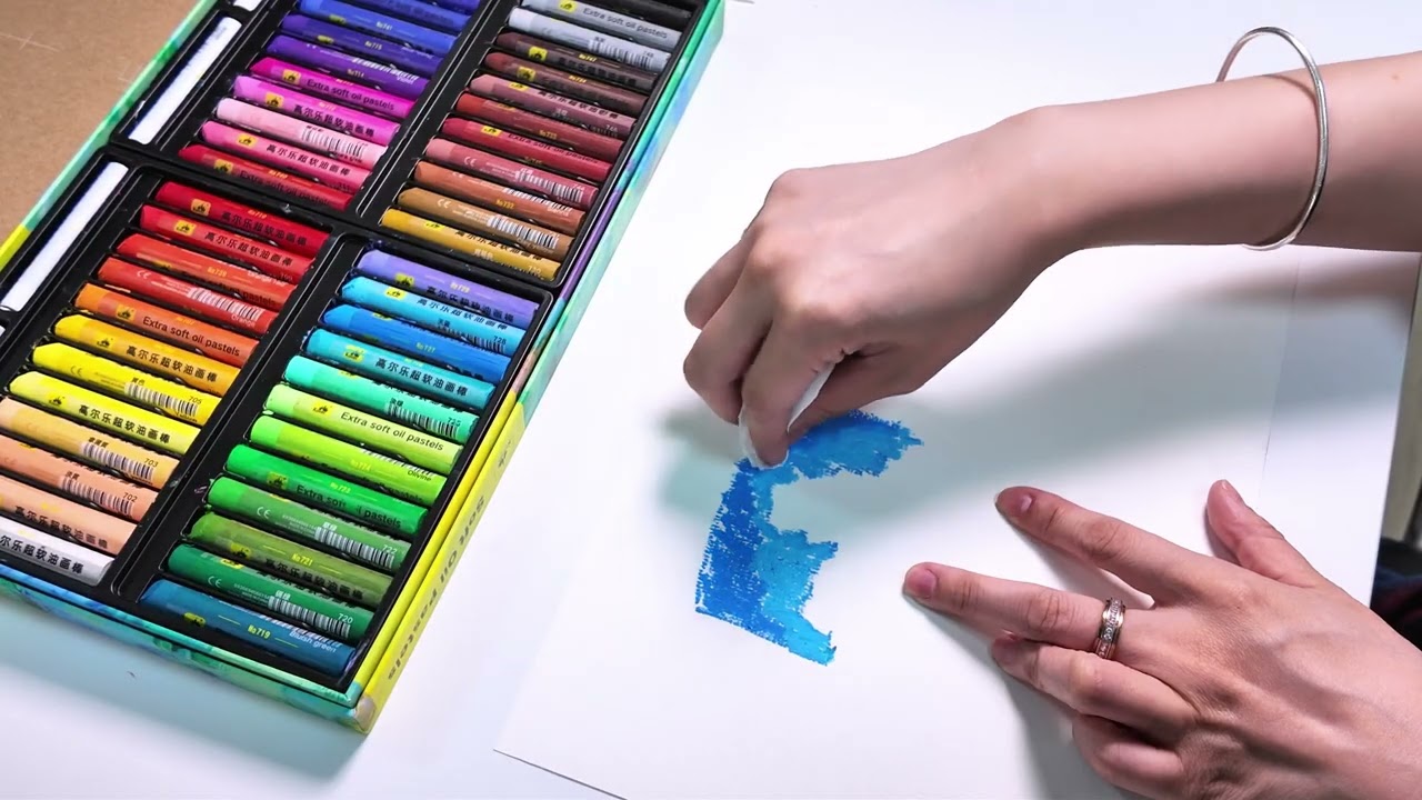 Unboxing Kuelox Ultra Soft Oil Pastels | A Smooth Start to Pastel Art