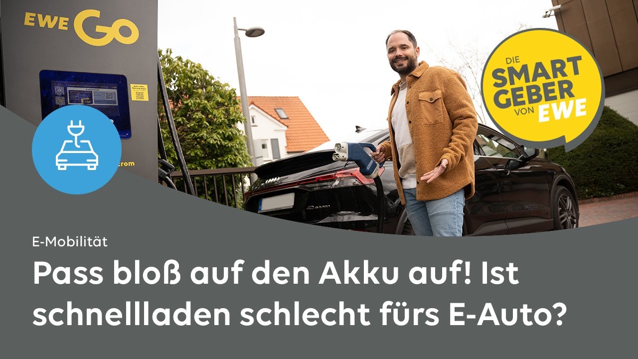 Von 0 auf 100 in 30 Minuten &ndash; Wie sch&auml;dlich ist schnellladen f&uuml;r den Akku des E-Autos?