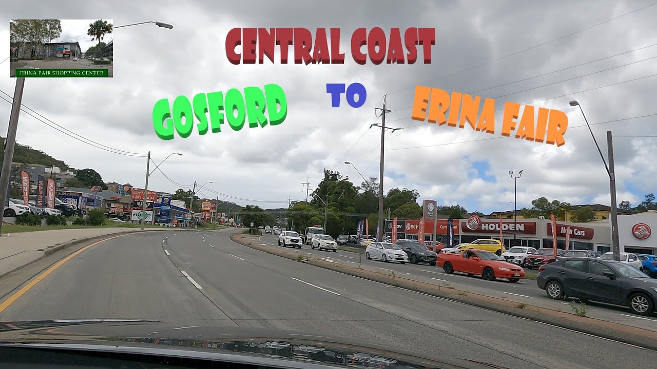 Central Coast New south wales/ Gosford to Erina Fair/ Australia