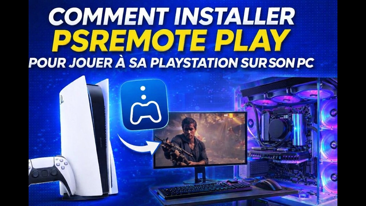 Comment installer PS Remote Play pour jouer a sa PlayStation sur son pc