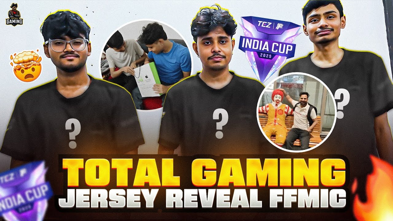 Vlog - 44 | FFMIC Jersey Reactions of Total Gaming Esports | TG Fozyajay
