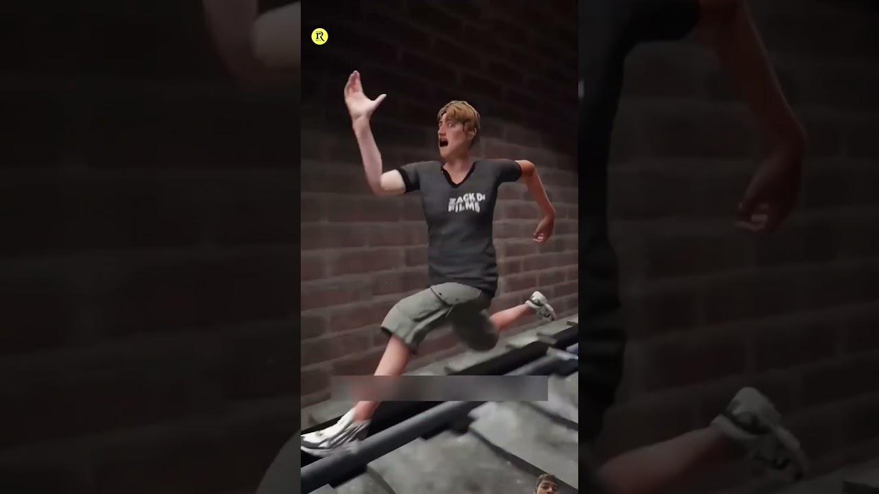 How To Survive In Subway Tunnel #shorts #train #3danimation