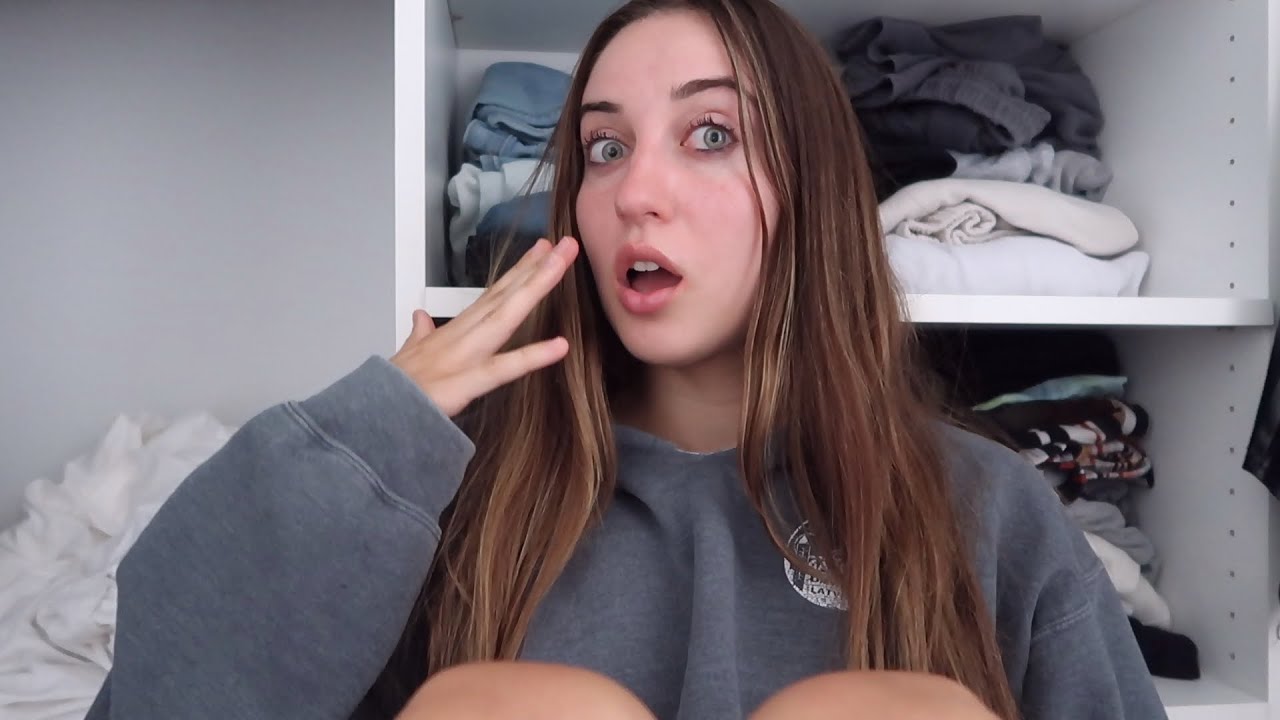 ASMR hiding in the closet from the intruder