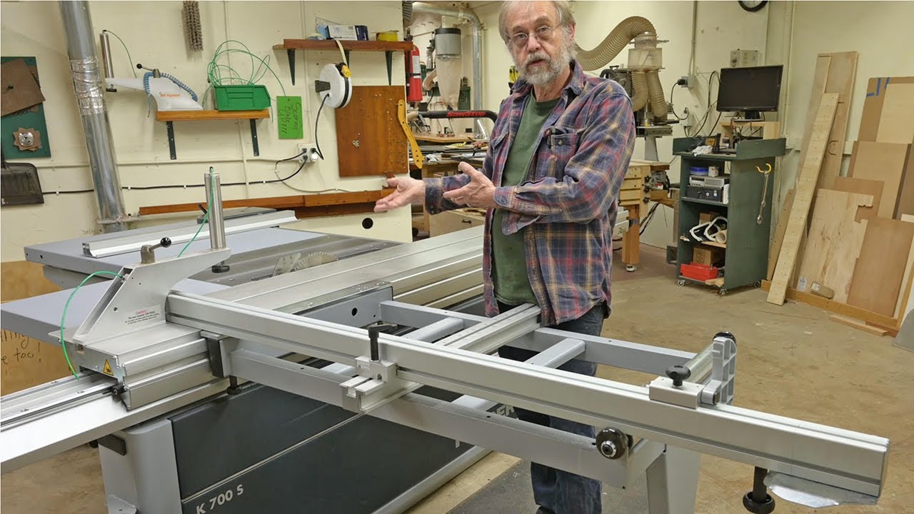 Felder K700 S : First  Impressions of my New Sliding Table Saw.