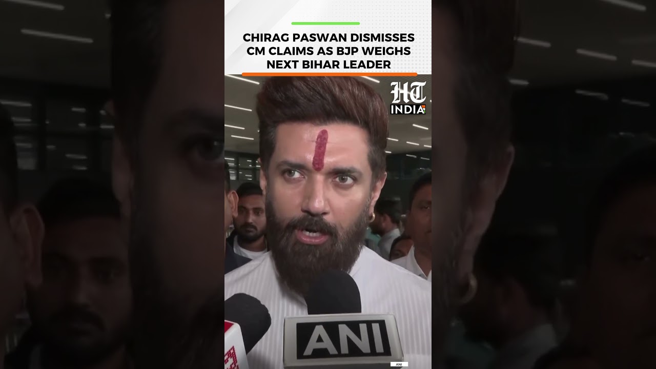 Chirag Paswan Rejects Bihar CM Race Speculation as BJP Eyes New Leadership Amid Political Buzz