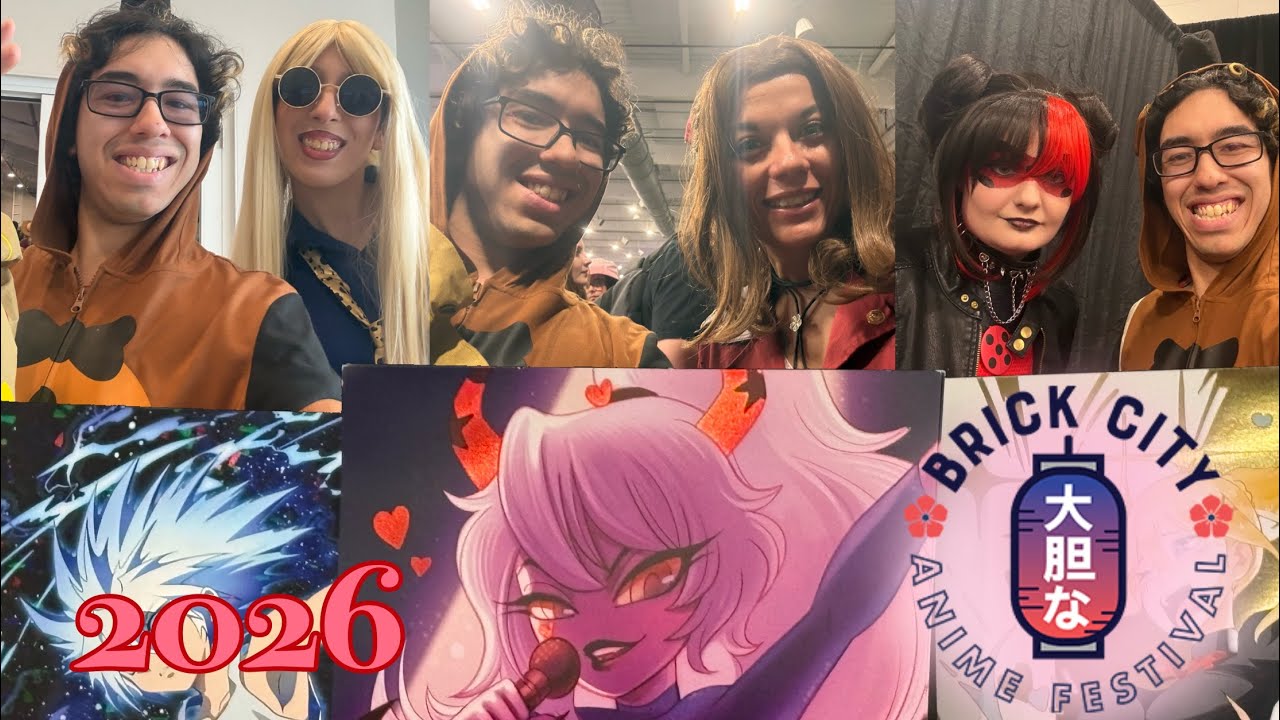 Brick City Anime Festival Vlog (First Con of 2026)