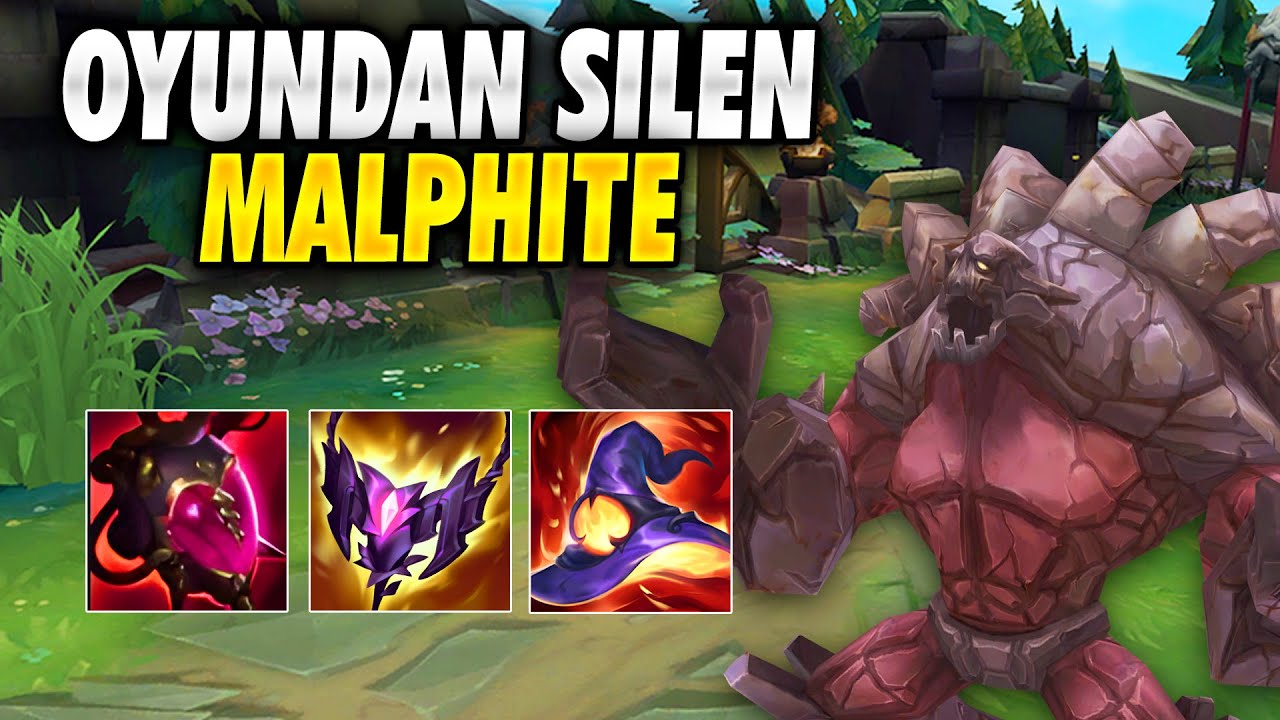 7 EŞYA MALPHITE Sıfır Saniyede Oyundan Siliyor