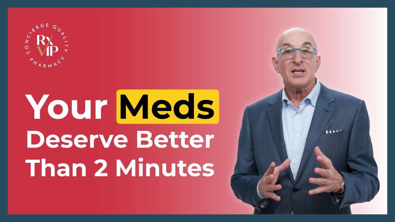 Avoid Medication Side Effects: Integrated Pharmacy Services Can Help | Dan Benamoz, RxVIP Concierge