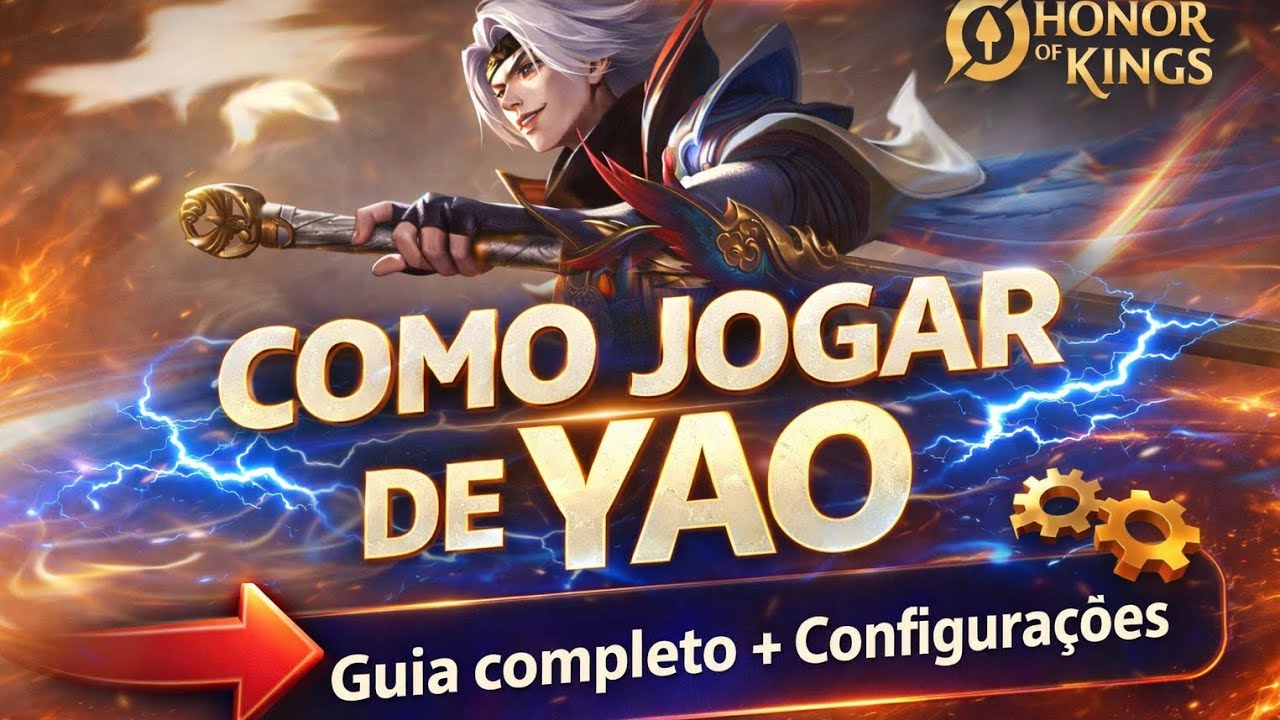 🔴Como Jogar de Yao no Honor of Kings | Tutorial para Iniciantes🔴