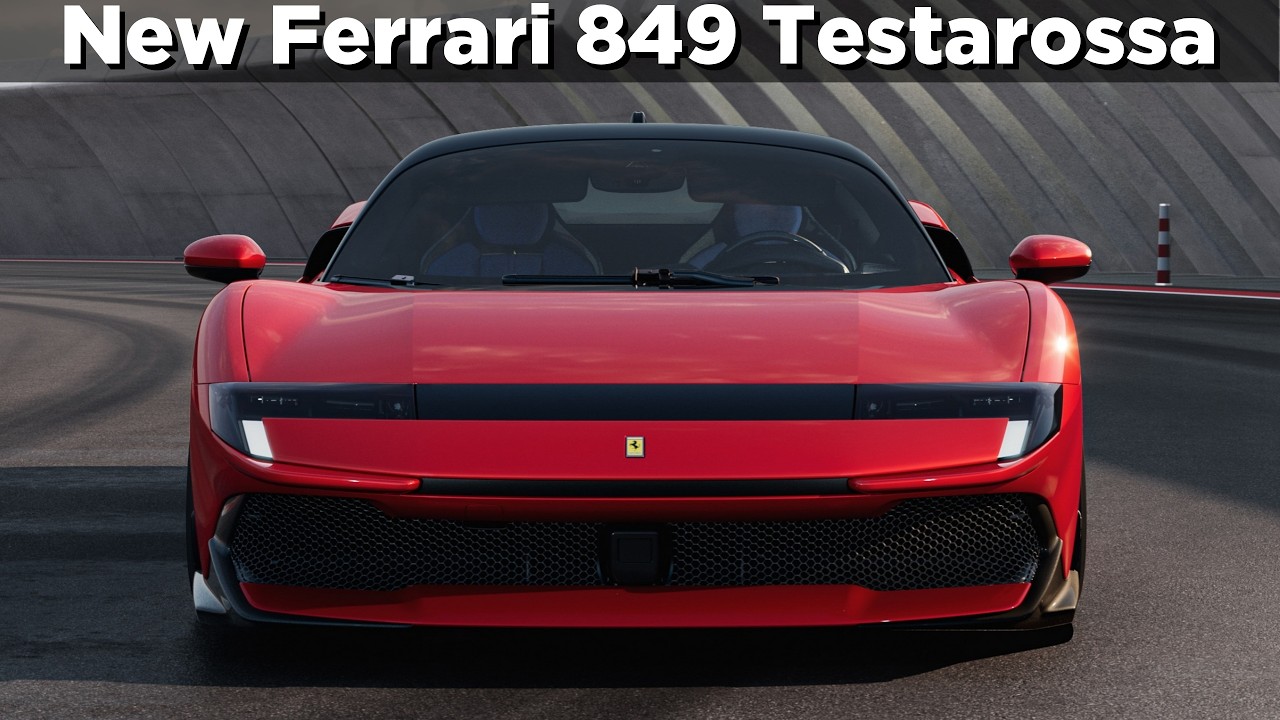 New FERRARI 849 Testarossa (2026) arrived with 1050HP to replace the SF90 !