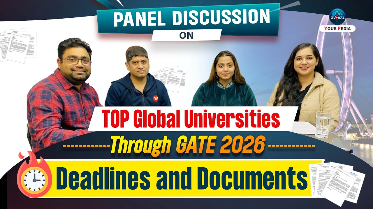 Top Global Universities Through GATE 2026 | Foreign Universities, Deadlines, Documents & Admission