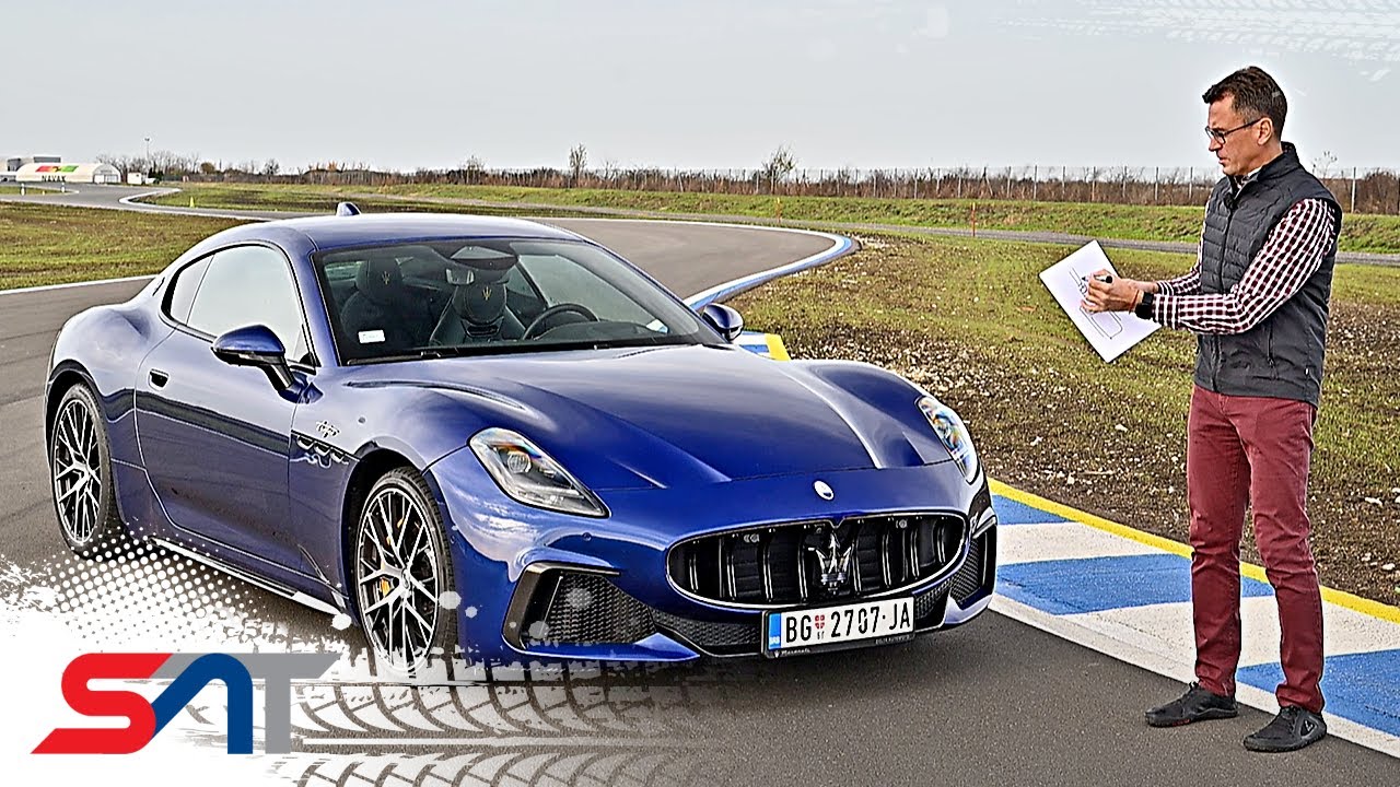 PRETPREMIJERA - Prvi test na stazi na Balkanu | Maserati GranTurismo Trofeo