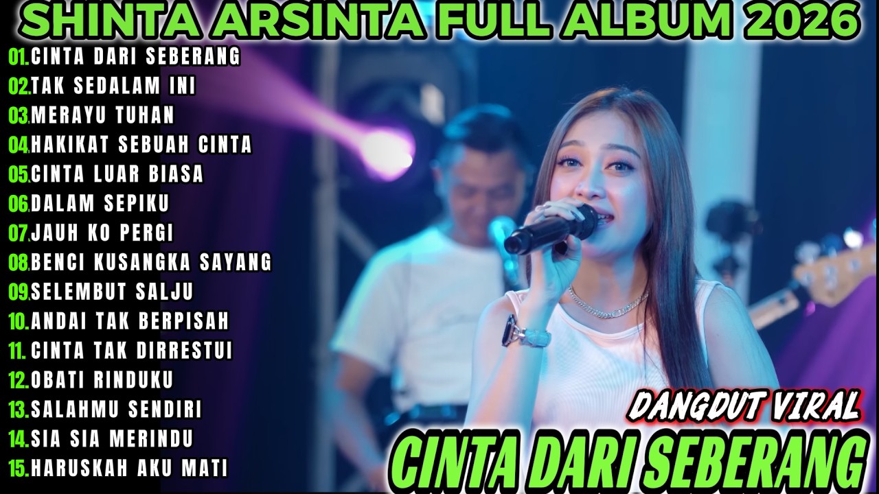 CINTA DARI SEBERANG  SINTHA ARSINTA DANGDUT FULL ALBUM TERBARU DANGDUT KOPLO TERBARU!!DINAMI KOPLO