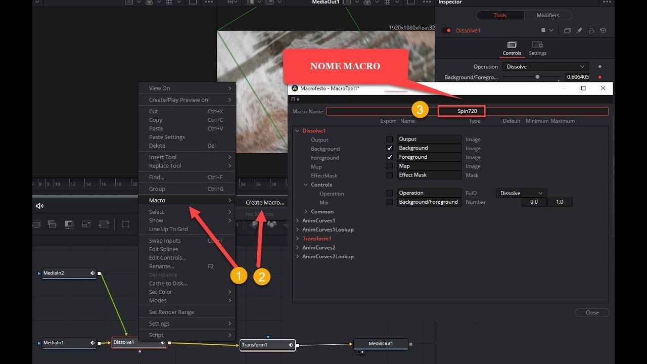Come creare e salvare transizioni personalizzate con la Fusion Page di DaVinci Resolve