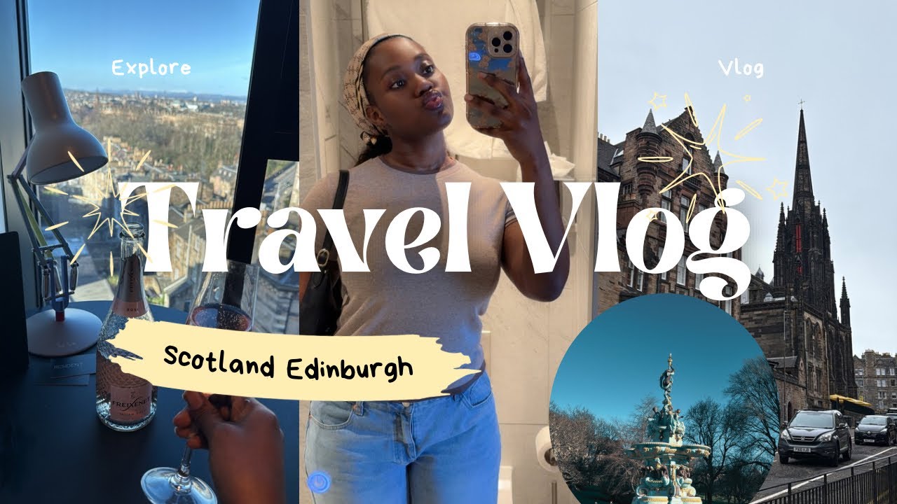 Solo Trip to Edinburgh 🇬🇧 | Exploring Scotland Alone & Finding Myself🤍