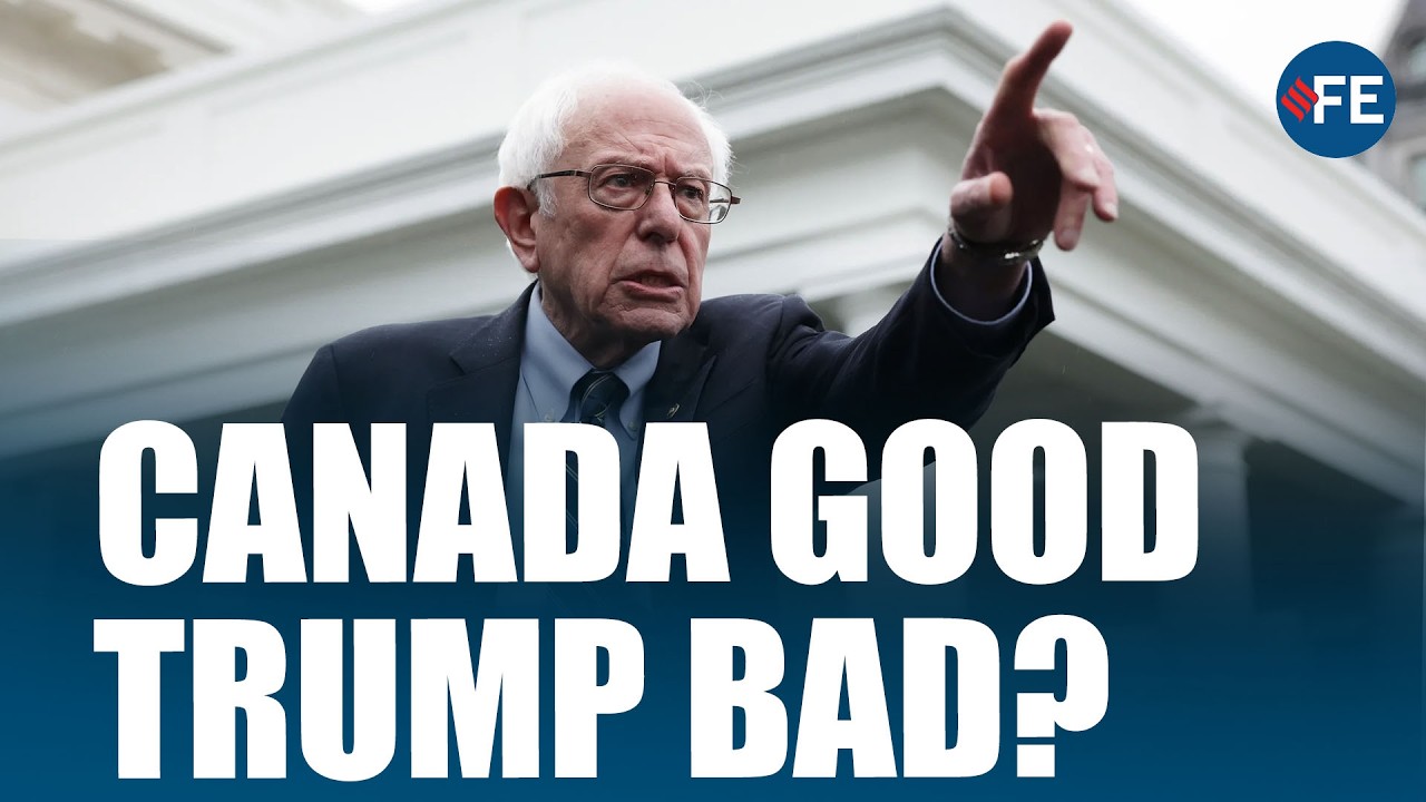 Bernie Hails Canada Amid Trade Tensions, Blasts Trump Over 'Healthcare Failures'