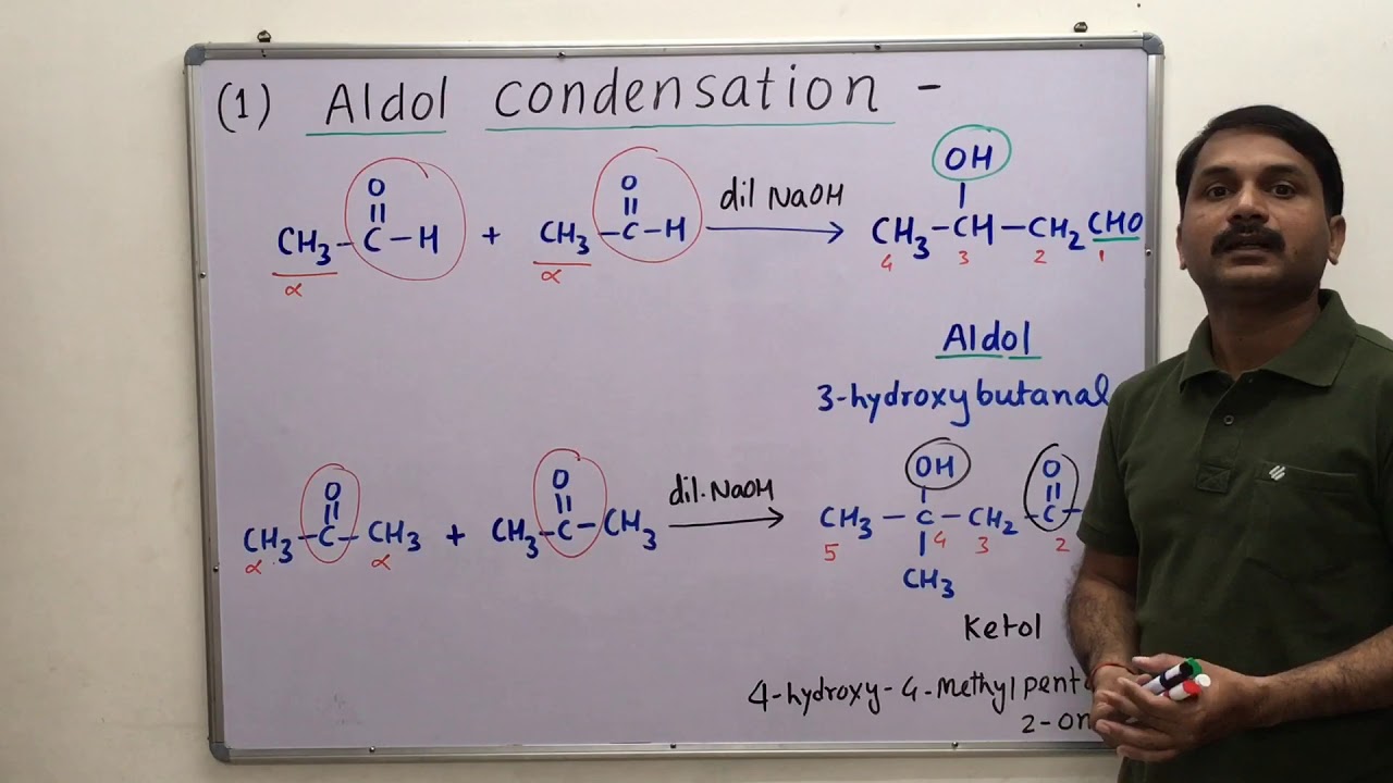 Simple Trick to learn (1) Aldol Condensation (2) } Claisen Schmidt Reaction