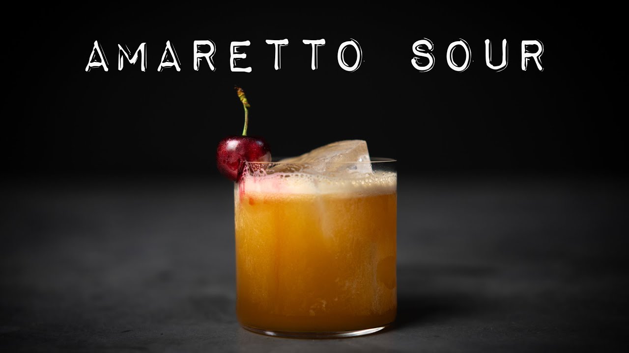 My Best Ever AMARETTO SOUR Recipe! (Essential Cocktails 22/50)
