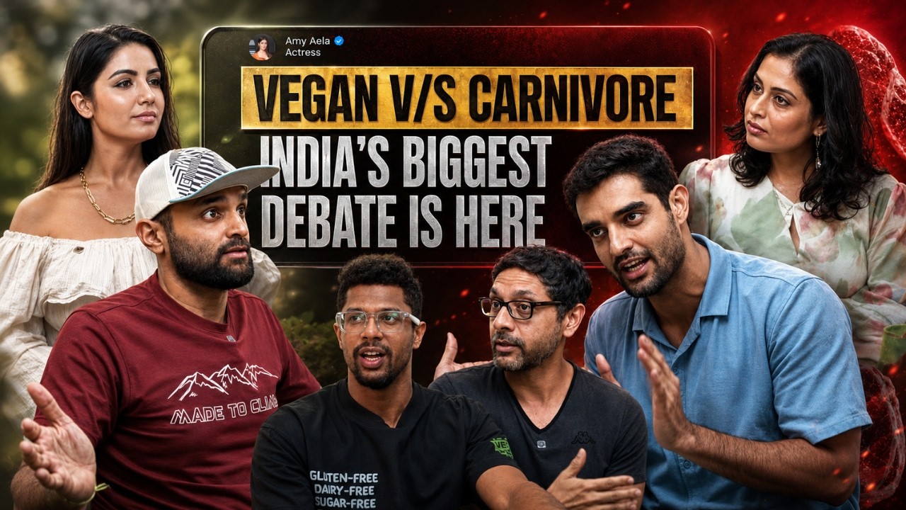 [English] Vegan vs Non Vegan Debate Ft. Masala Labs, Nutritionists, Bodybuilder!