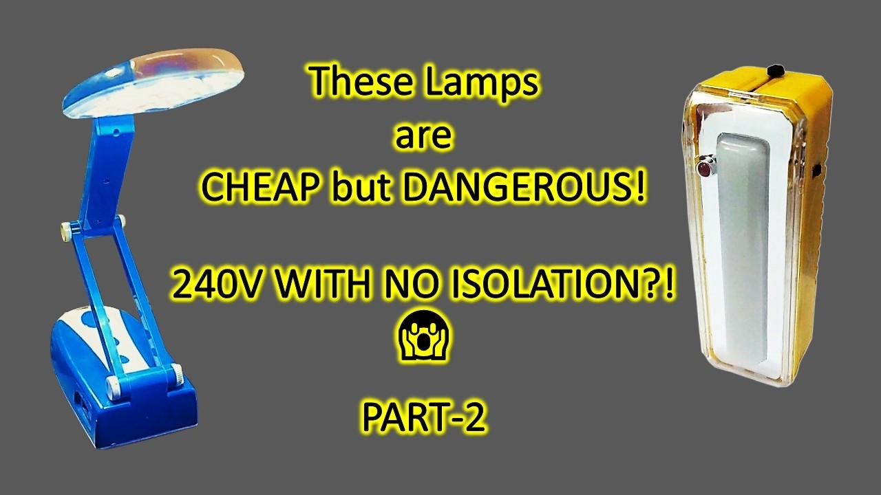LED Emergency Lamp Teardown – Shocking Cheap 240V Design Inside! | PART-2 #qualitycheck #electronics