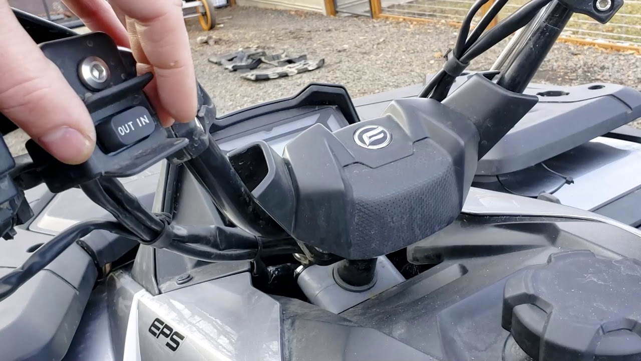 CF Moto Cforce 600 - Winch Issue (fix)