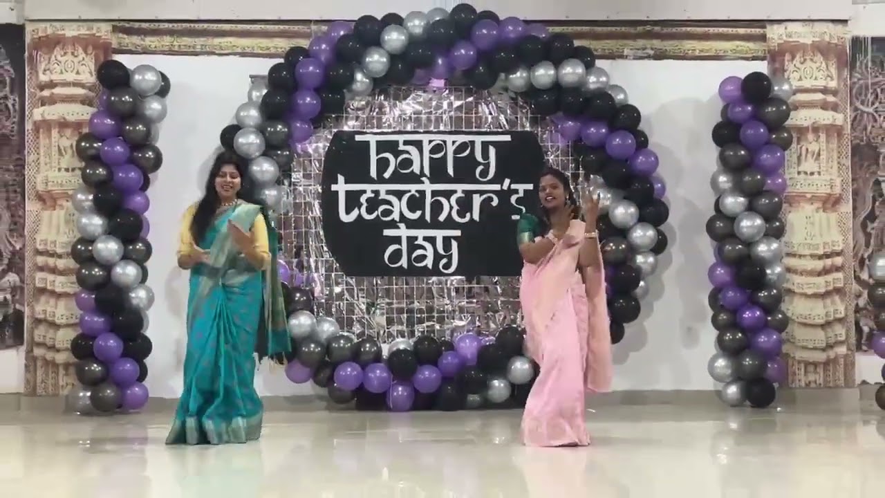 Teacher's day dance performance in Jnv Tumkur 