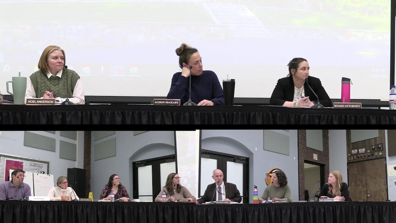 Board of Education Meeting - 1/28/2026